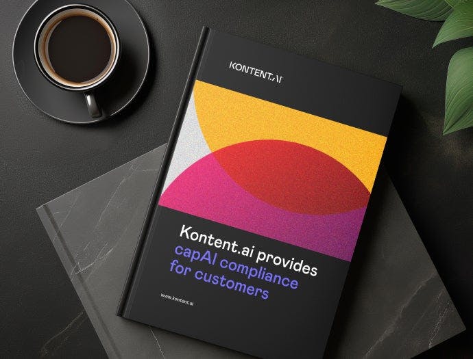 Kontent.ai provides capAI compliance for customers