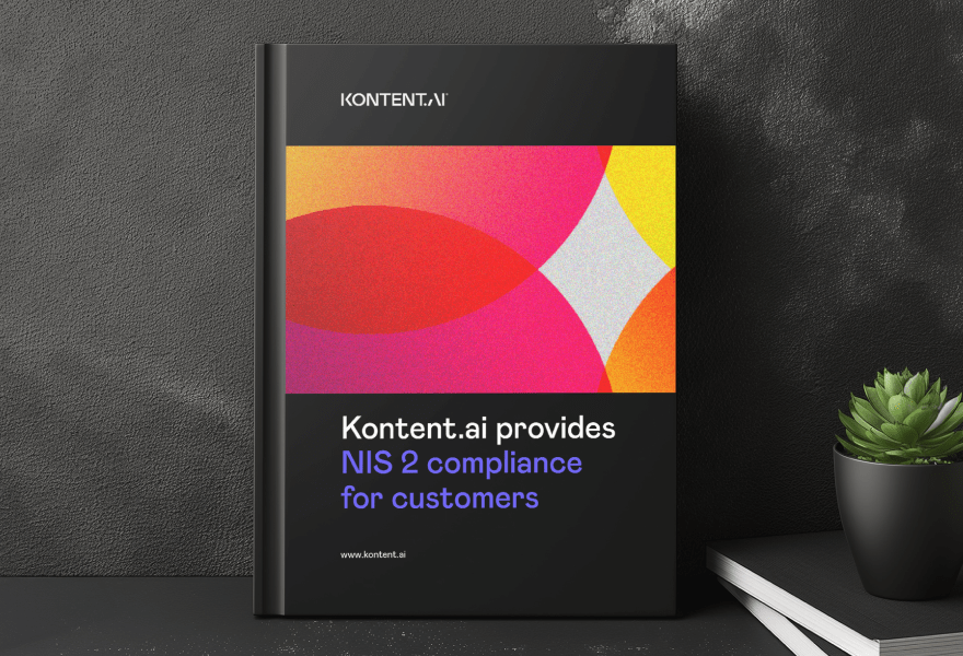 Kontent.ai provides NIS 2 compliance for customers