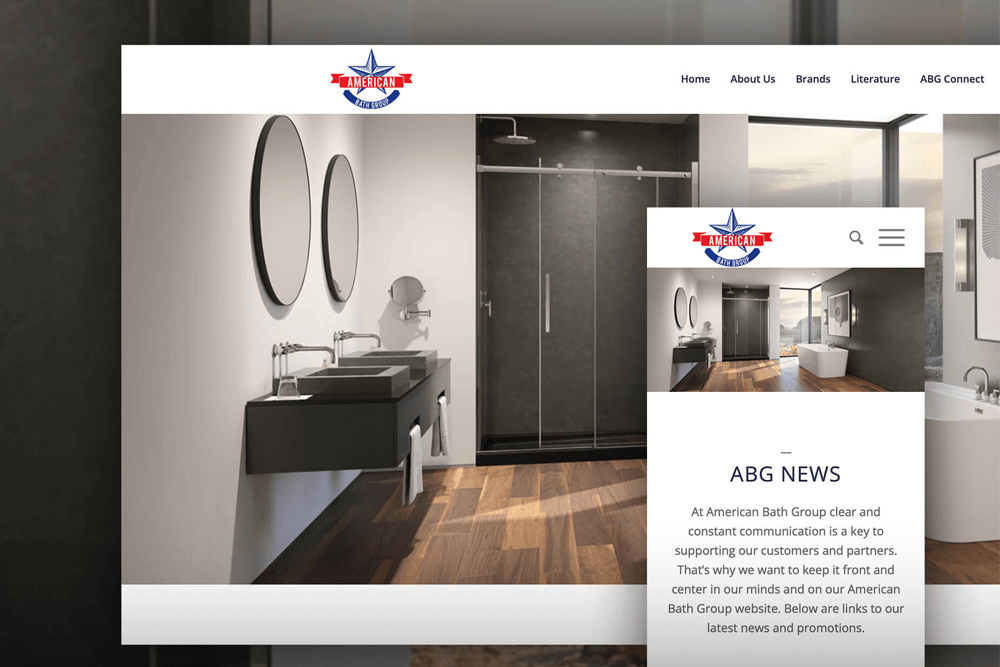 American Bath Group website and app